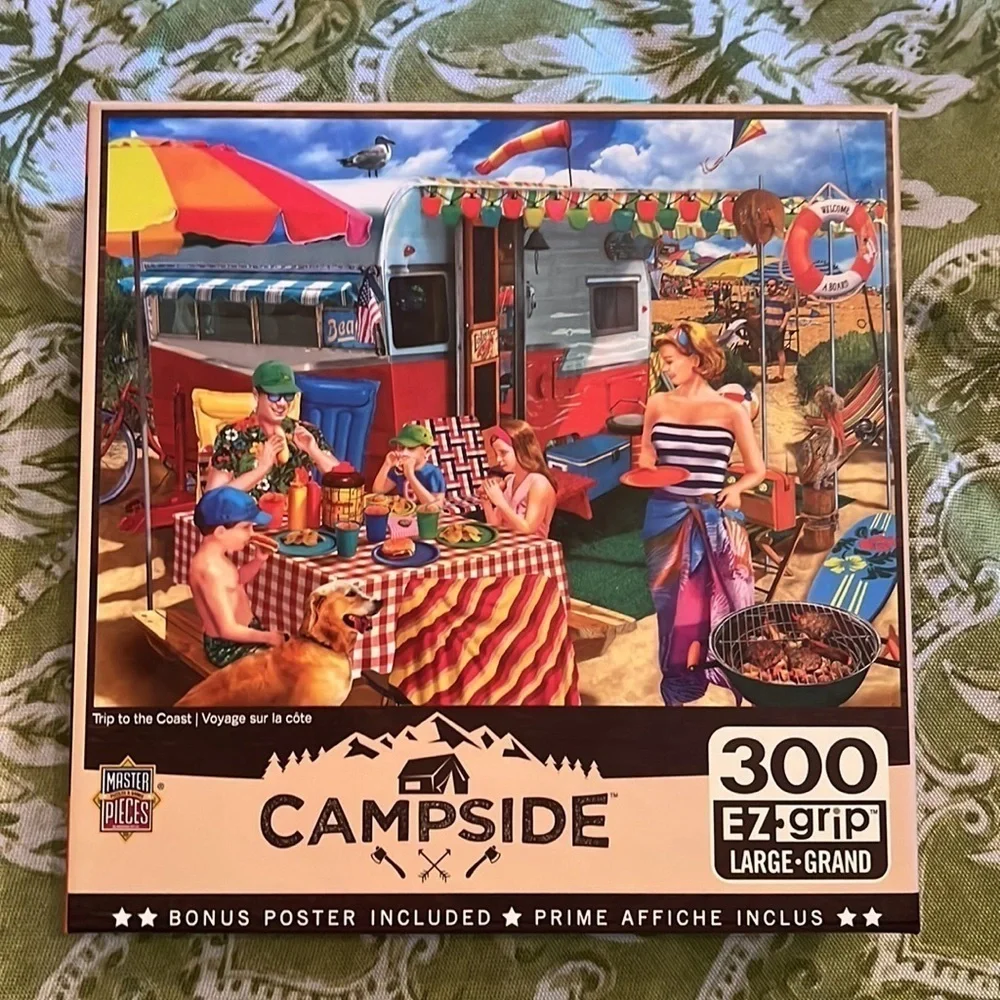 Master Pieces Campside Easy Grip Large Piece Puzzle